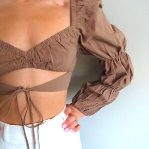 ISALIS TOP beige size S